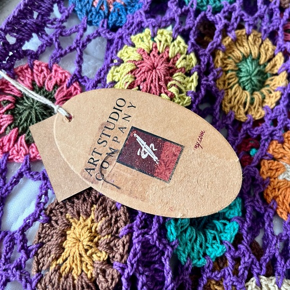 Art Studio Company. Purple Infinity Scarf. OS. Brand New - Picture 3 of 6